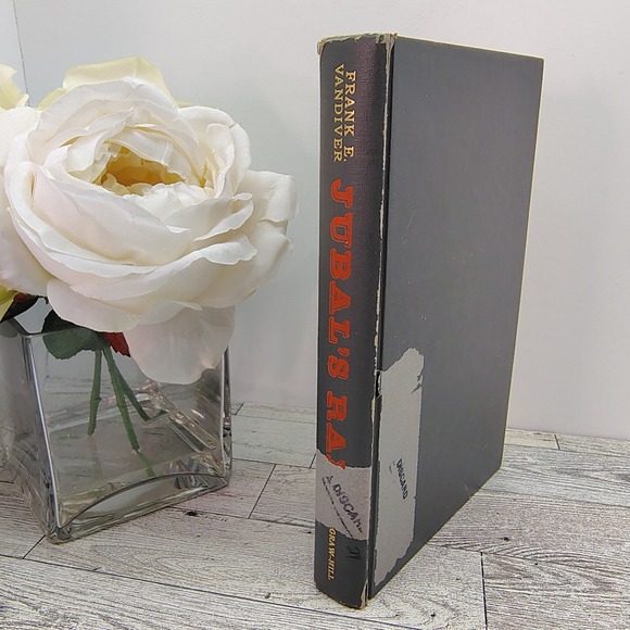 Jubal's Raid Frank Vandiver 1960 First Edition Civil War History Ex-Lib - Picture 1 of 11